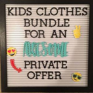 Kid’s Clothes Bundles!